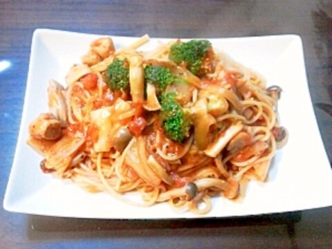 フライパン一つで！　トマトの激旨パスタ